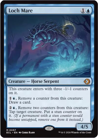 Loch Mare (ECL) #57 Mythic Rare (Near Mint) Lorwyn Eclipsed Magic: The Gathering: 2026