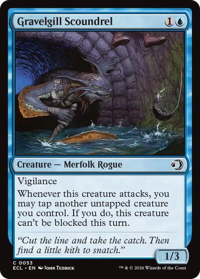 Gravelgill Scoundrel (ECL) #53 Common Lorwyn Eclipsed Magic: The Gathering: 2026