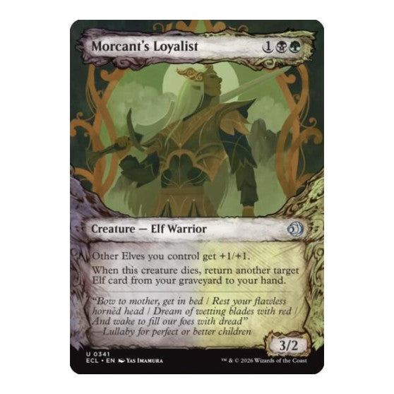 Morcant's Loyalist (Showcase) (ECL) #341 Uncommon (Lightly Played) Lorwyn Eclipsed Magic: The Gathering: 2026
