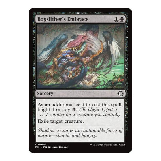 Bogslither's Embrace (ECL) #94 Common Lorwyn Eclipsed Magic: The Gathering: 2026
