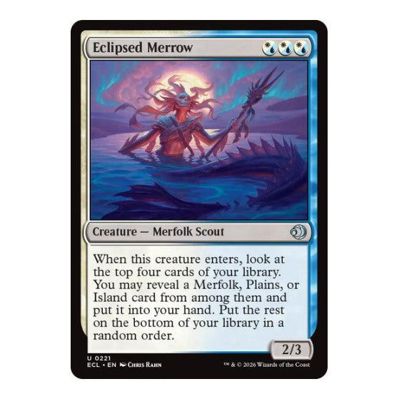 Eclipsed Merrow (ECL) #221 Uncommon Lorwyn Eclipsed Magic: The Gathering: 2026