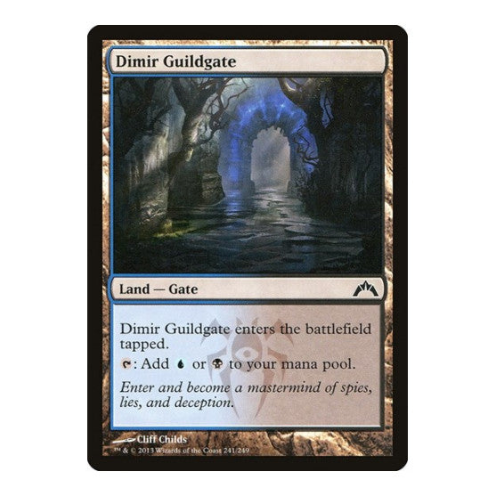 Dimir Guildgate (GTC) #241 Common Gatecrash Magic: The Gathering: 2013