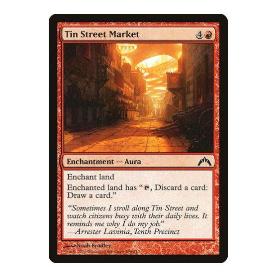 Tin Street Market (GTC) #108 Common (Lightly Played) Gatecrash Magic: The Gathering: 2013