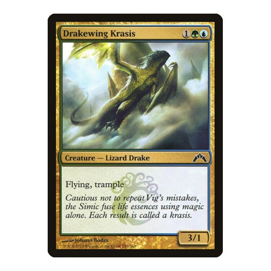 Drakewing Krasis (GTC) #157 Common (Lightly Played) Gatecrash Magic: The Gathering: 2013