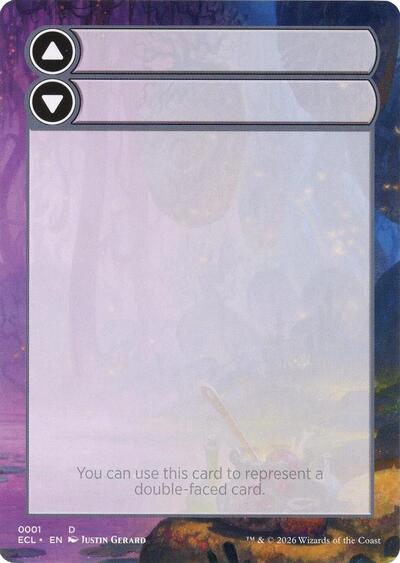 Helper Card (ECL) #1 T (Lightly Played) Lorwyn Eclipsed Magic: The Gathering: 2026