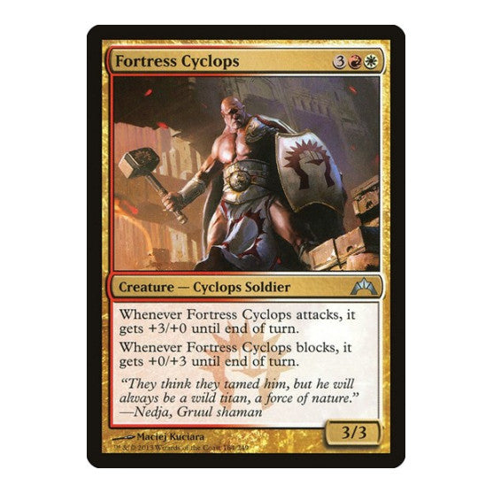 Fortress Cyclops (GTC) #164 Uncommon (Lightly Played) Gatecrash Magic: The Gathering: 2013