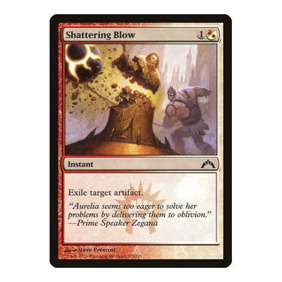 Shattering Blow (GTC) #225 Common (Lightly Played) Gatecrash Magic: The Gathering: 2013