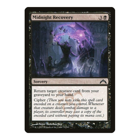 Midnight Recovery (GTC) #73 Common (Lightly Played) Gatecrash Magic: The Gathering: 2013