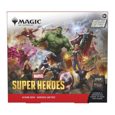 Marvel Super Heroes Scene Box - Heroes United (MSH) (Unopened) Marvel Super Heroes Magic: The Gathering: 2026