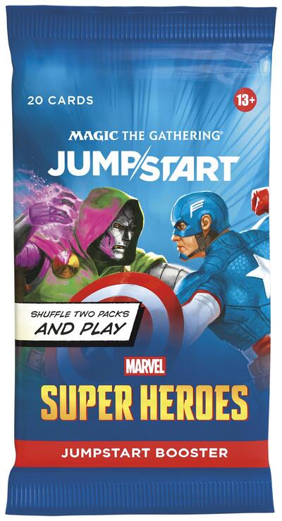 Marvel Super Heroes - Jumpstart Booster Pack (MSH) (Unopened) Marvel Super Heroes Magic: The Gathering: 2026