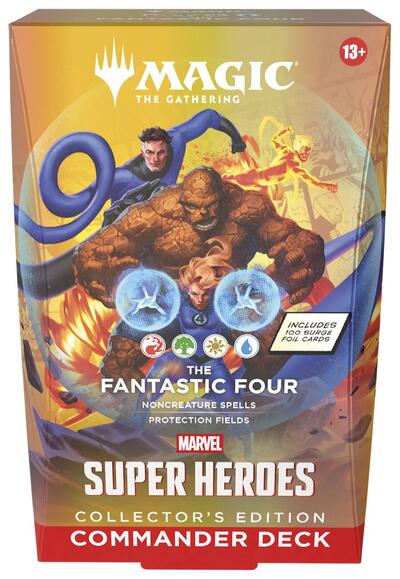 Marvel Super Heroes Commander Deck - The Fantastic Four (Collector's Edition) (MSC) (Unopened) Commander: Marvel Super Heroes Magic: The Gathering: 2026