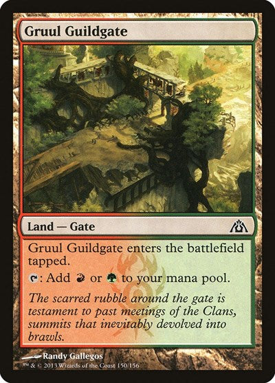 Gruul Guildgate (DGM) #150 Common Dragon's Maze Magic: The Gathering: 2013