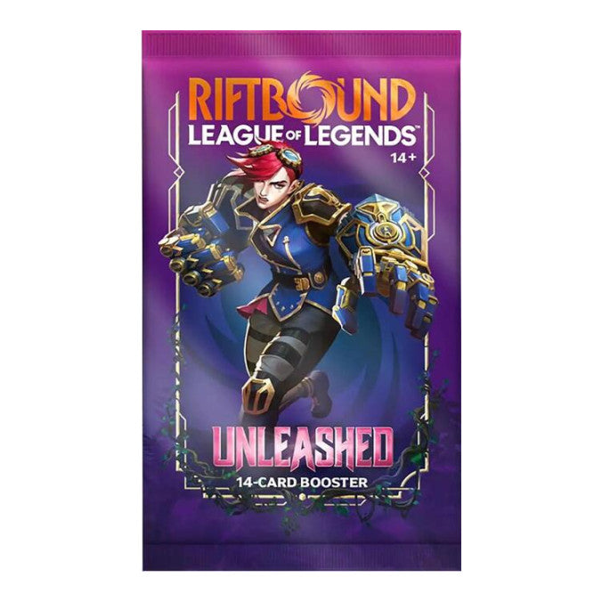 Unleashed - Booster Pack (UNL) None (Unopened) Unleashed Riftbound: League of Legends Trading Card Game: 2026
