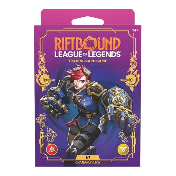 Unleashed - Champion Deck (Vi) (UNL) None (Unopened) Unleashed Riftbound: League of Legends Trading Card Game: 2026