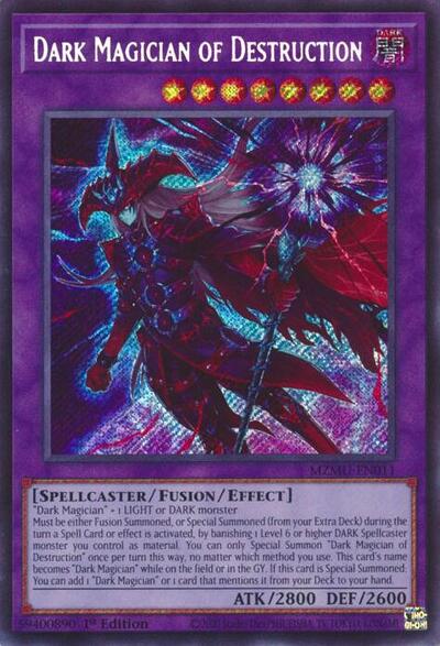 Dark Magician of Destruction () #MZMU-EN011 Secret Rare (1st Edition Near Mint) Maze of Muertos YuGiOh: 2026