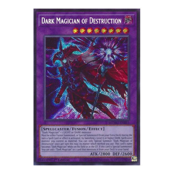 Dark Magician of Destruction () #MZMU-EN011 Secret Rare (1st Edition Near Mint) Maze of Muertos YuGiOh: 2026