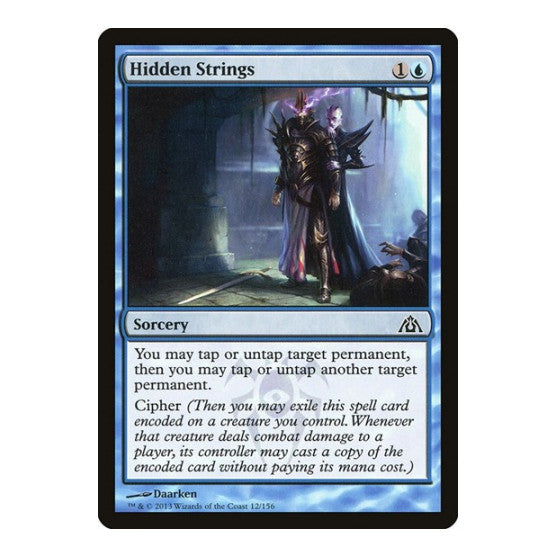 Hidden Strings (DGM) #12 Common (Lightly Played) Dragon's Maze Magic: The Gathering: 2013