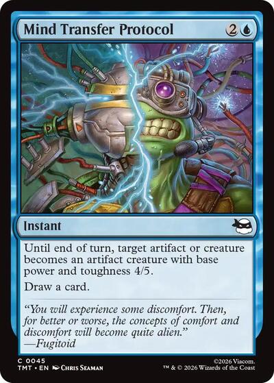 Mind Transfer Protocol (TMT) #45 Common Teenage Mutant Ninja Turtles Magic: The Gathering: 2026