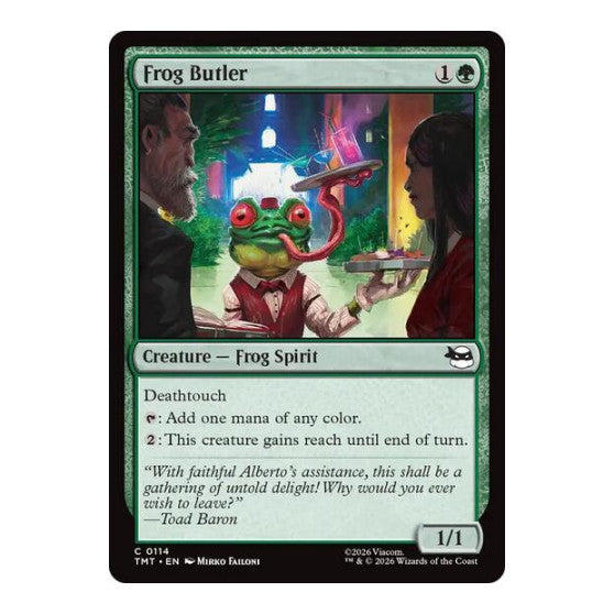 Frog Butler (TMT) #114 Common Teenage Mutant Ninja Turtles Magic: The Gathering: 2026