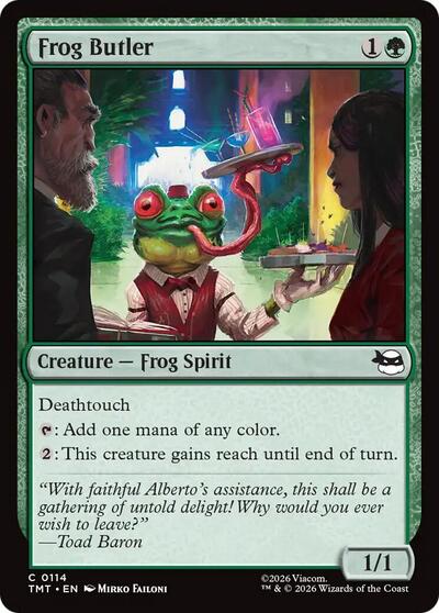 2026 Magic: Teenage Mutant Ninja Turtles (TMT) - Frog Butler (#114, Common)