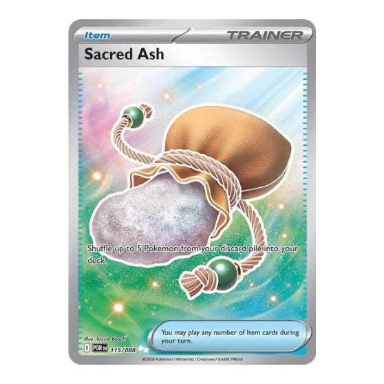 Sacred Ash (POR) #115/088 Ultra Rare (Holofoil Near Mint) ME03: Perfect Order Pokemon: 2026