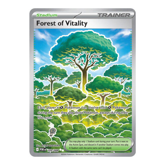 Forest of Vitality (POR) #109/088 Ultra Rare (Holofoil Near Mint) ME03: Perfect Order Pokemon: 2026