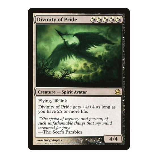 Divinity of Pride (MMA) #188 Rare (Lightly Played) Modern Masters Magic: The Gathering: 2013