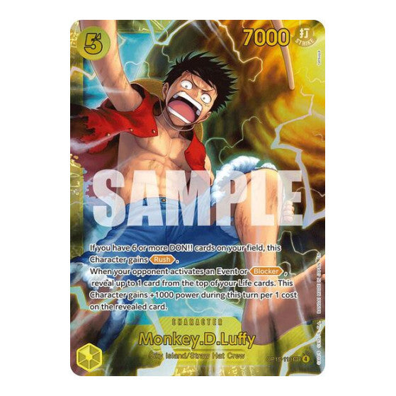 Monkey D Luffy OP15 119 (OP15-EB04) #OP15-119 Secret Rare (Foil Near Mint) Adventure on Kami's Island One Piece Card Game: 2026