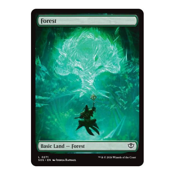 Forest (0271) (SOS) #271 Land (Foil Lightly Played) Secrets of Strixhaven Magic: The Gathering: 2026