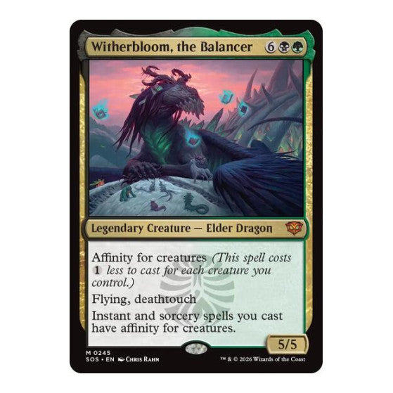 Witherbloom, the Balancer (SOS) #245 Mythic Rare (Near Mint) Secrets of Strixhaven Magic: The Gathering: 2026