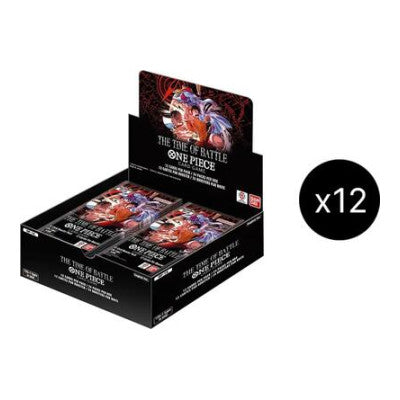 The Time of Battle Booster Box Case (OP16) None (Unopened) The Time of Battle One Piece Card Game: 2026