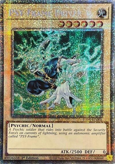 PSY-Frame Driver (Starlight Rare) (RA05) #RA05-EN002 Starlight Rare (1st Edition Near Mint) Rarity Collection 5 YuGiOh: 2026