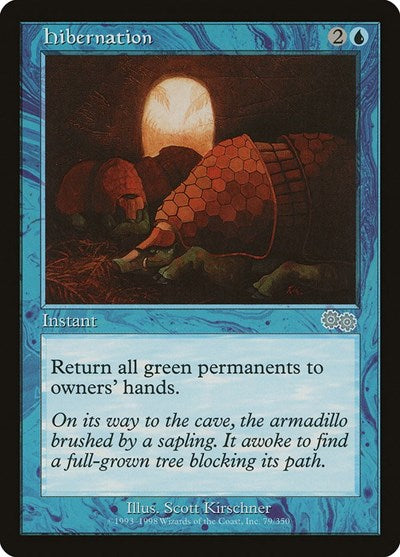 Hibernation (USG) #79 Uncommon (Heavily Played) Urza's Saga Magic: The Gathering: 1998
