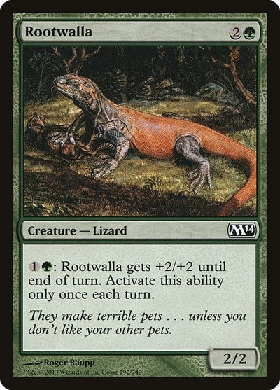 Rootwalla (M14) #192 Common Magic 2014 (M14) Magic: The Gathering: 2013