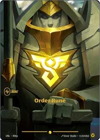 Order Rune (Alternate Art)