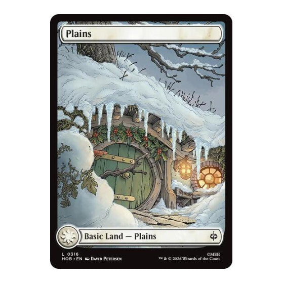 Plains (0316) (HOB) #316 Land (Lightly Played) The Hobbit Magic: The Gathering: 2026