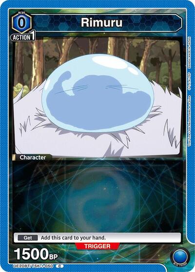 Rimuru (050) (UE20BT) #UE20BT/TSK-1-050 Common (Near Mint) UE20BT: That Time I Got Reincarnated as a Slime Union Arena: 2026
