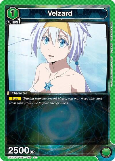Velzard (UE20BT) #UE20BT/TSK-1-068 Common (Near Mint) UE20BT: That Time I Got Reincarnated as a Slime Union Arena: 2026