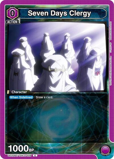 Seven Days Clergy (UE20BT) #UE20BT/TSK-2-028 Common (Near Mint) UE20BT: That Time I Got Reincarnated as a Slime Union Arena: 2026