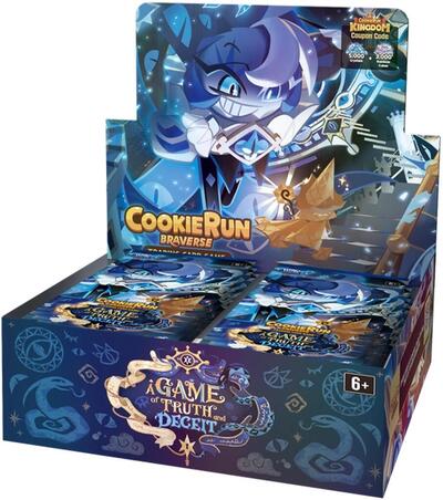 A Game of Truth and Deceit Booster Display (BS8-BS9) None (Unopened) A Game of Truth and Deceit CookieRun: Braverse TCG: 2026