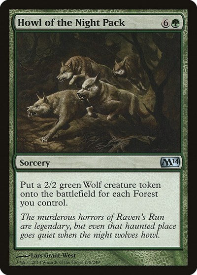 Howl of the Night Pack (M14) #178 Uncommon (Damaged) Magic 2014 (M14) Magic: The Gathering: 2013