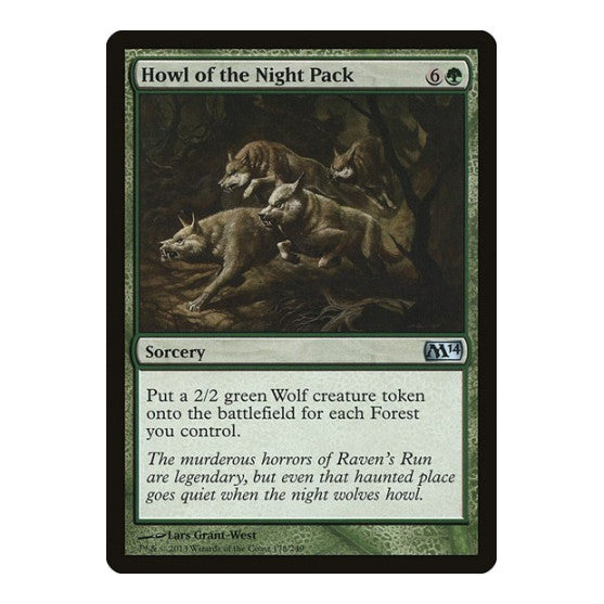 Howl of the Night Pack (M14) #178 Uncommon Magic 2014 (M14) Magic: The Gathering: 2013