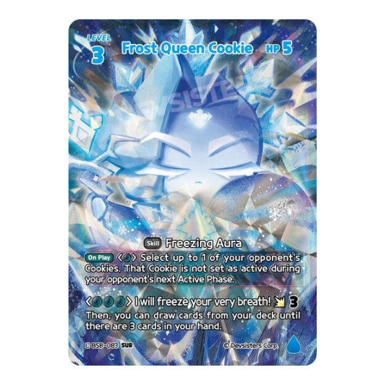 Frost Queen Cookie (SUR) (BS8-BS9) #BS8-083 SUR (Foil Near Mint) A Game of Truth and Deceit CookieRun: Braverse TCG: 2026