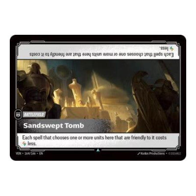 Sandswept Tomb (VEN) #164/166 Uncommon (Near Mint) Vendetta Riftbound: League of Legends Trading Card Game: 2026