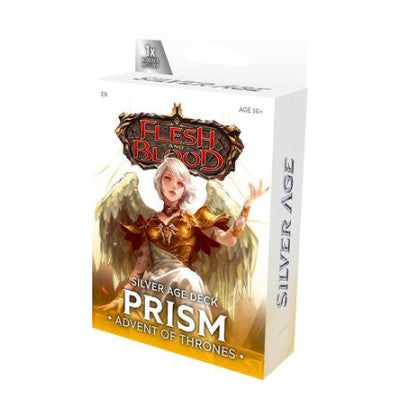 Silver Age: Usurp the Shadow Throne Deck - Prism Advent of Thrones (SAT) None (Unopened) Silver Age: Usurp the Shadow Throne Flesh and Blood TCG: 2026