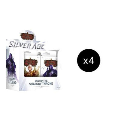 Silver Age: Usurp the Shadow Throne Deck Display Case (SAT) None (Unopened) Silver Age: Usurp the Shadow Throne Flesh and Blood TCG: 2026