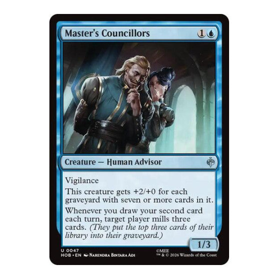 Master's Councillors (HOB) #47 Uncommon (Lightly Played) The Hobbit Magic: The Gathering: 2026