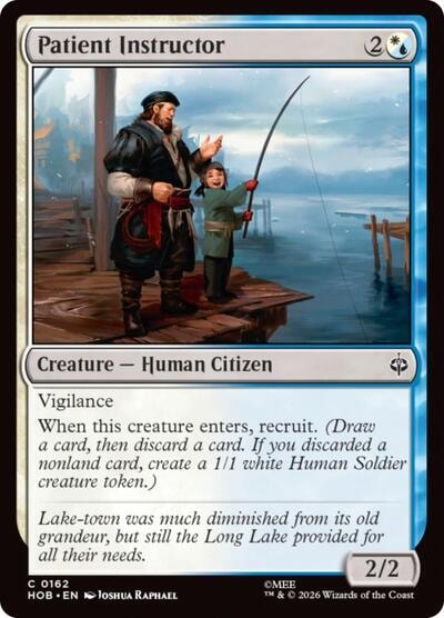 Patient Instructor (HOB) #162 Common (Lightly Played) The Hobbit Magic: The Gathering: 2026