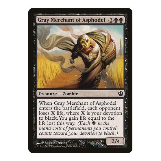 Gray Merchant of Asphodel (THS) #89 Common (Lightly Played) Theros Magic: The Gathering: 2013