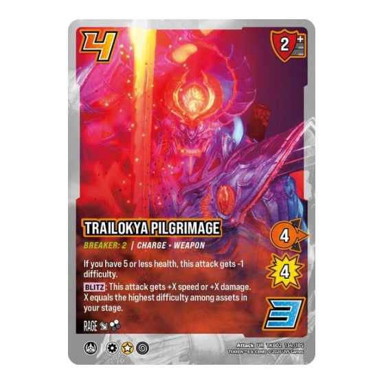 Trailokya Pilgrimage (TK8) #TK802 134/185 Ultra Rare (Foil Near Mint) TEKKEN 8 UniVersus: 2026